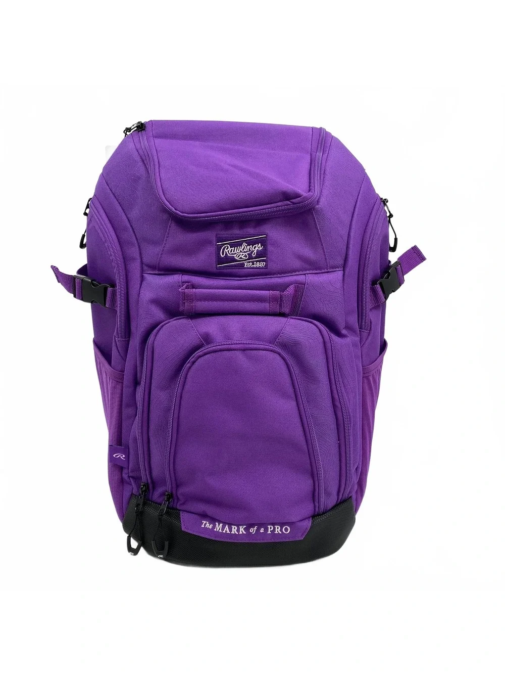 Rawlings Kids Purple Backpack | Adjustable OS Bag